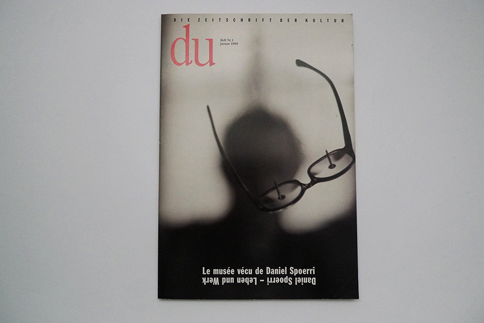 du; Daniel Spoerri – Leben und Werk; Heft 575, Januar 1989