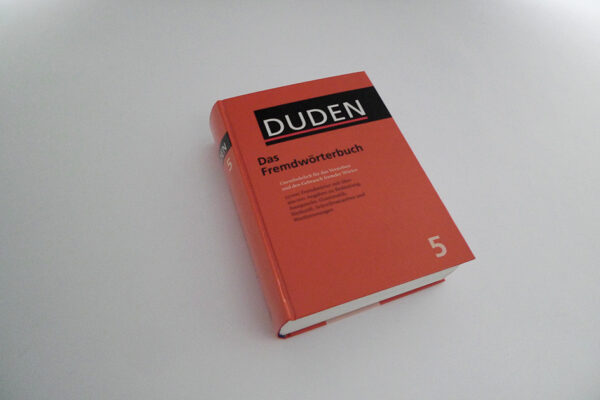 Duden 05, Das Fremdwörterbuch