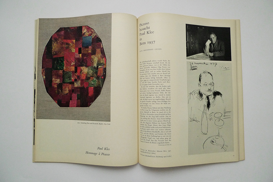 du; 80. Geburtstag Picassos; Heft 248, Oktober 1961