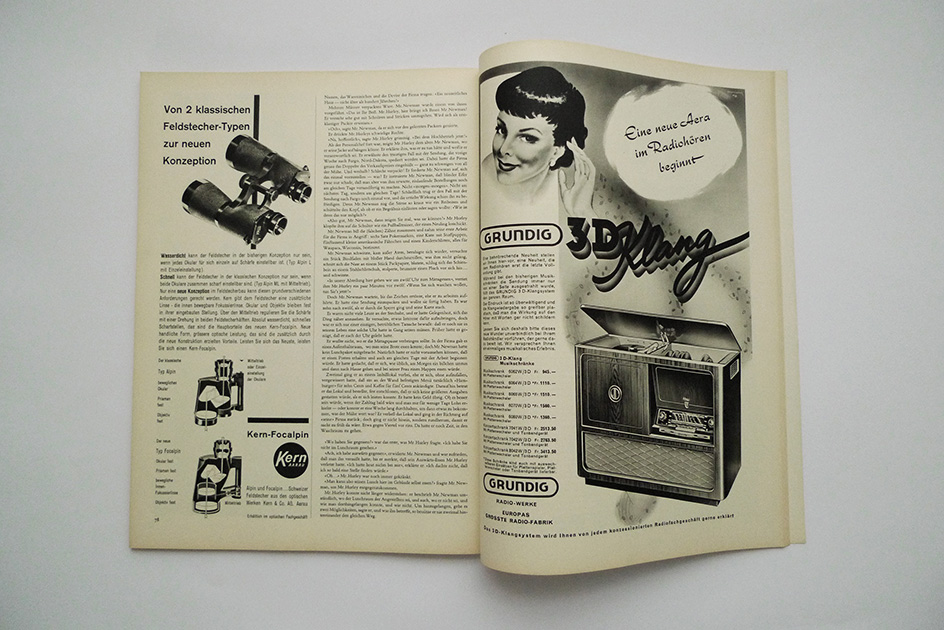 du; USA 1 – Eine Autoreise durch die Vereinigten Staaten; Heft 165, November 1954