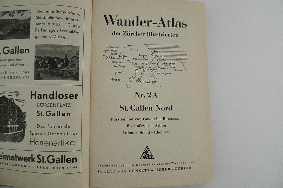 Wanderatlas der Zürcher Illustrierten: St. Gallen Nord