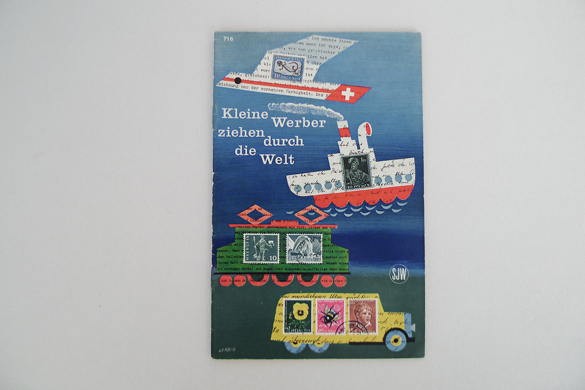 Kleine Werber ziehen durch die Welt