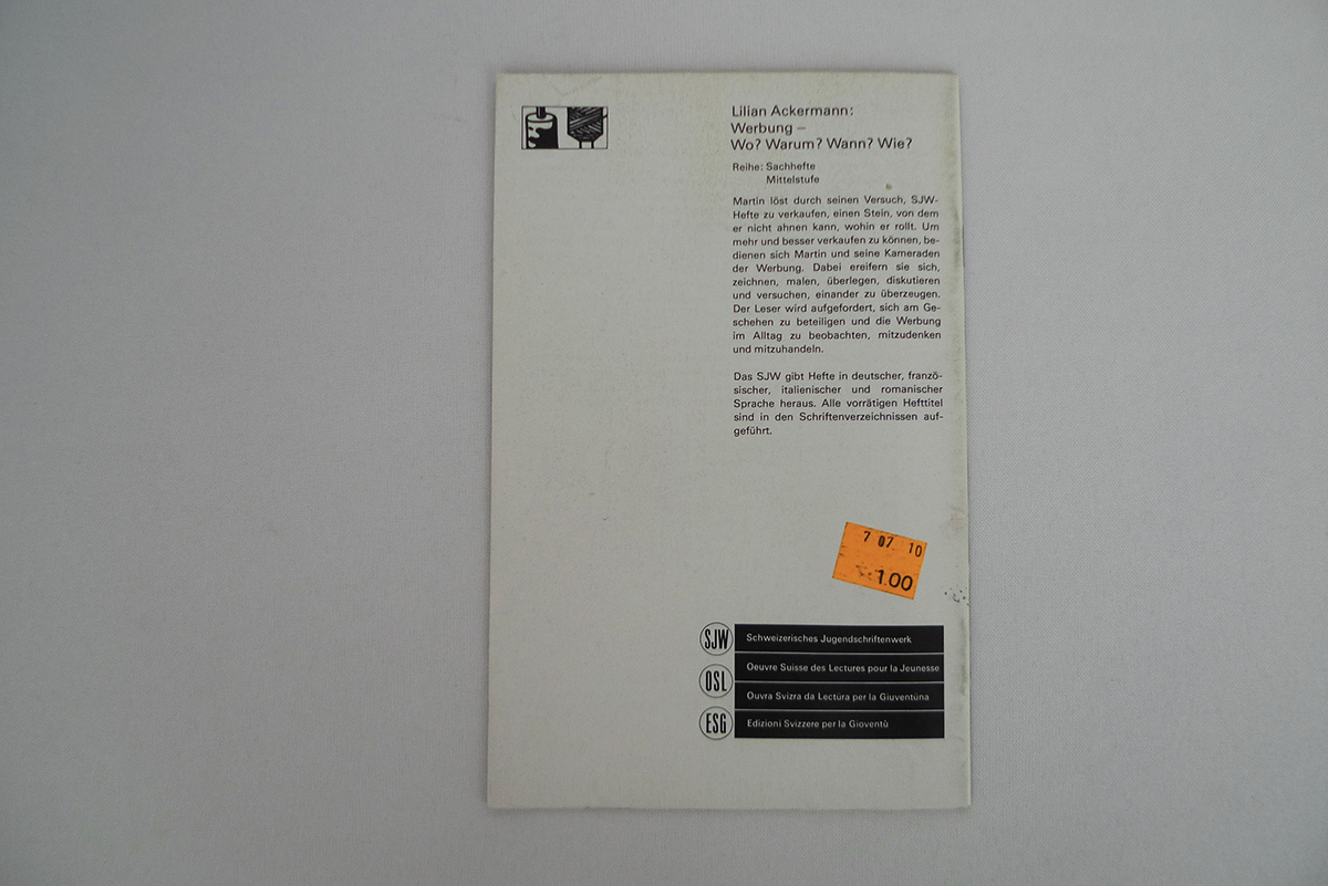 Werbung – Wo? Warum? Wann? Wie?