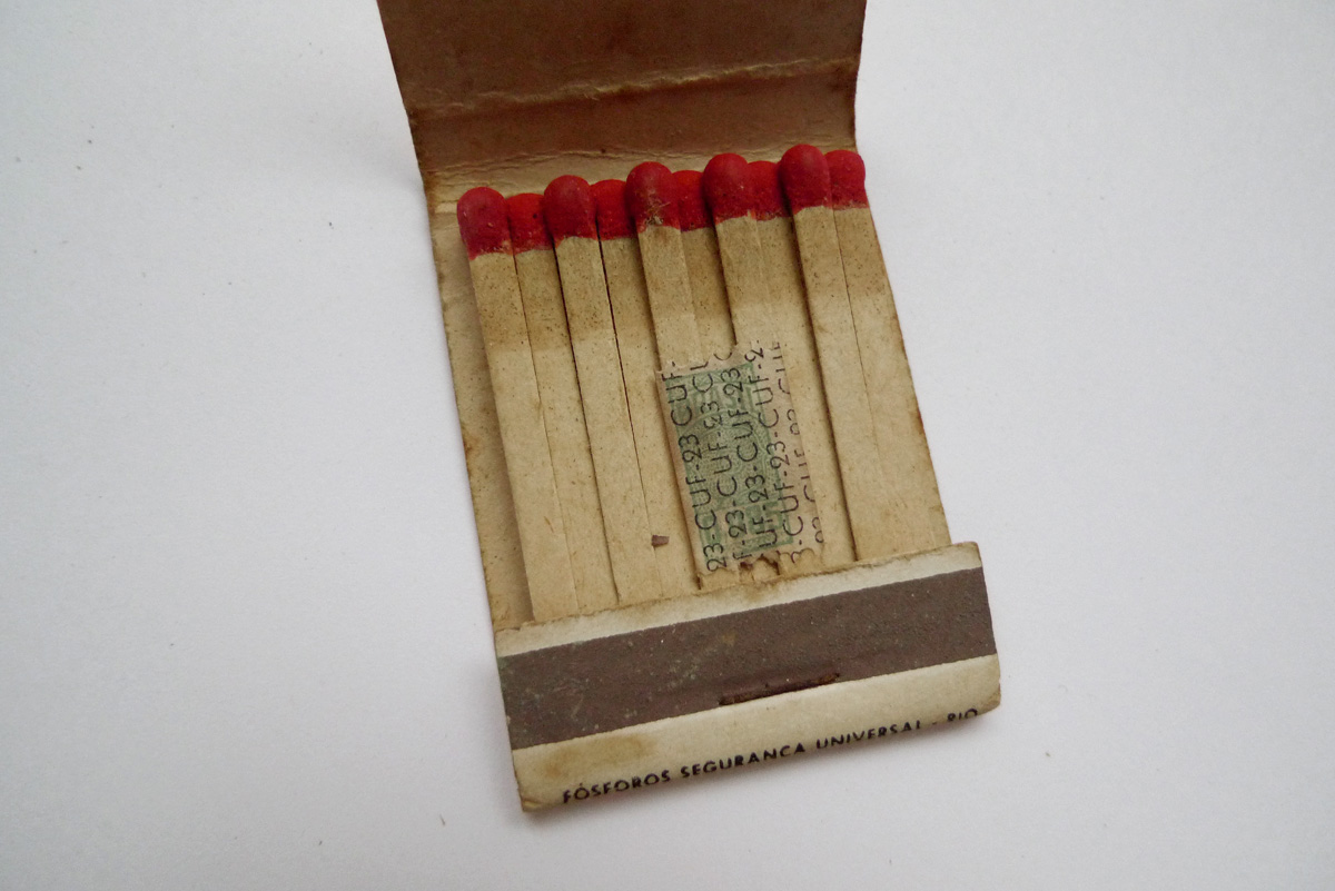 UNIVERSAL; Carteiras de Fósforos