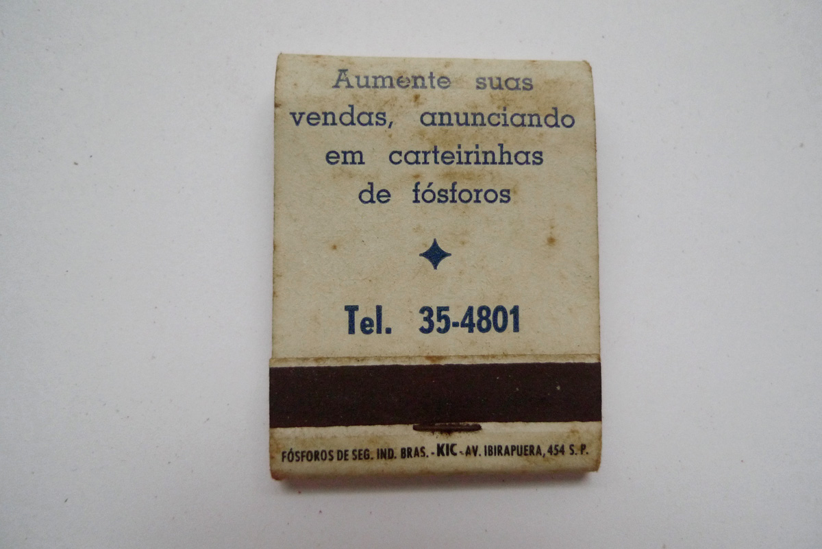 Carteirinhas de fósforos