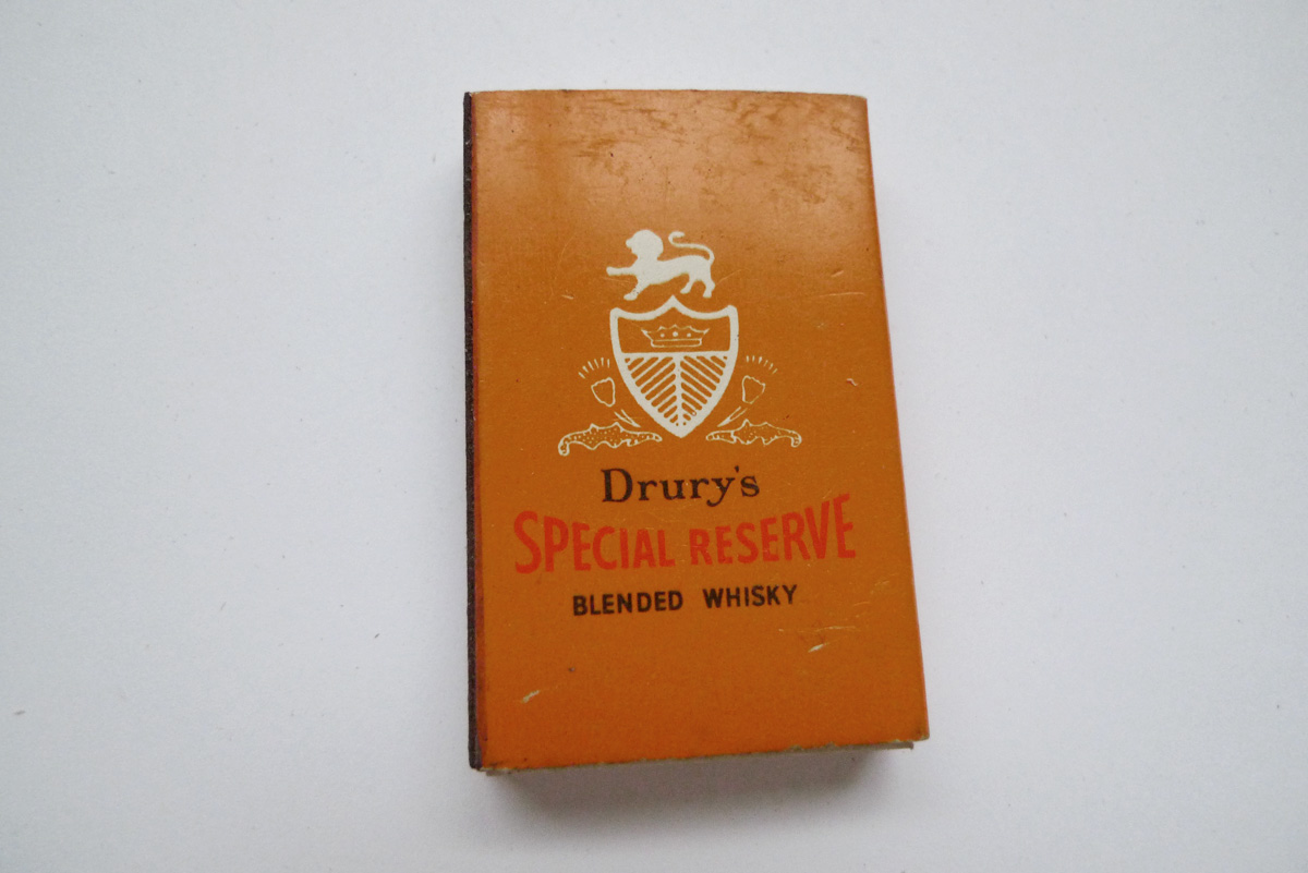 Drury’s Special Reserve; Blended Whisky