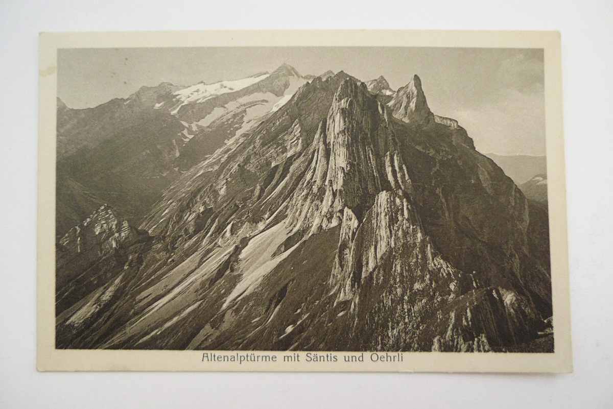 Altenalptürme mit Säntis und Oehrli