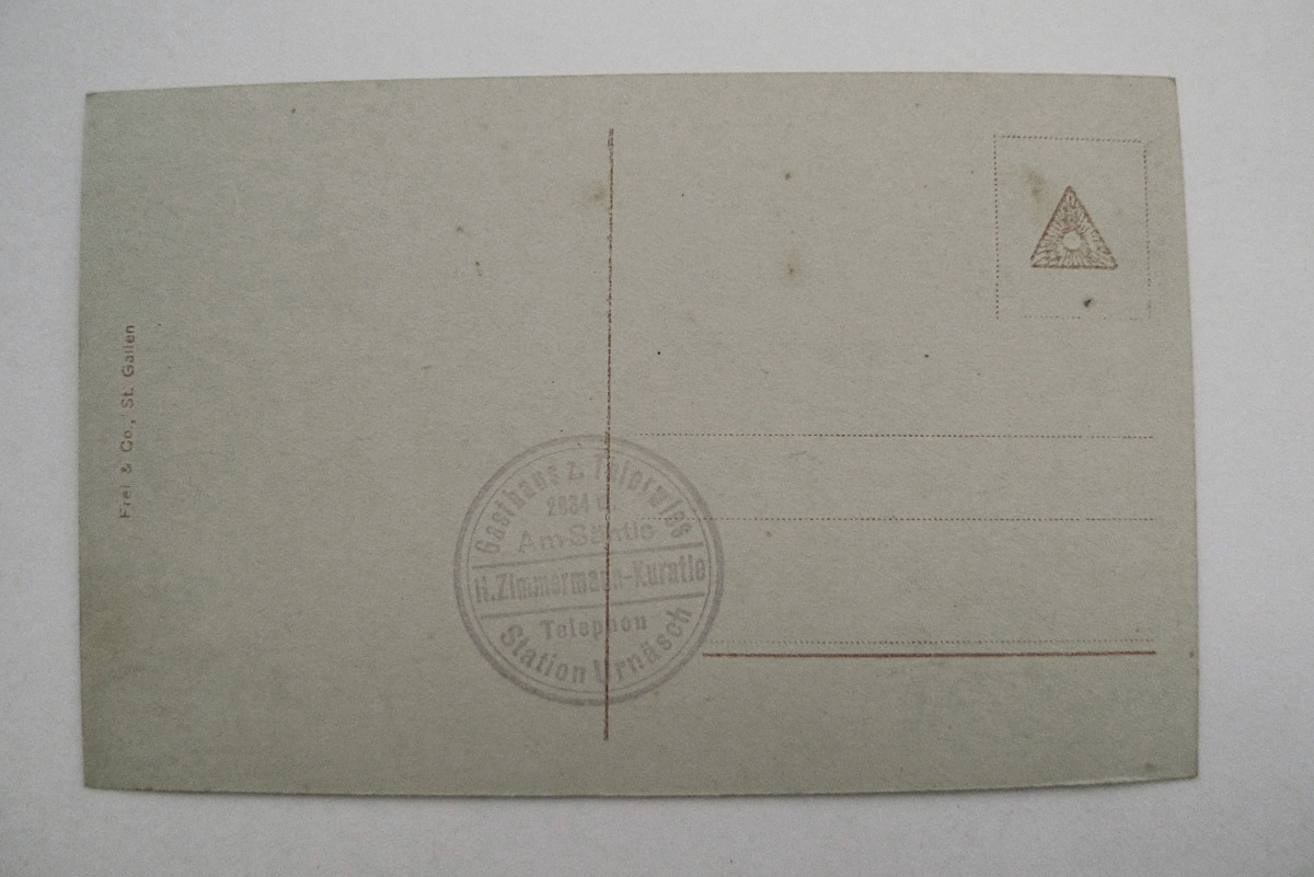 Tierwies mit Grenzkopf-Silberplatte