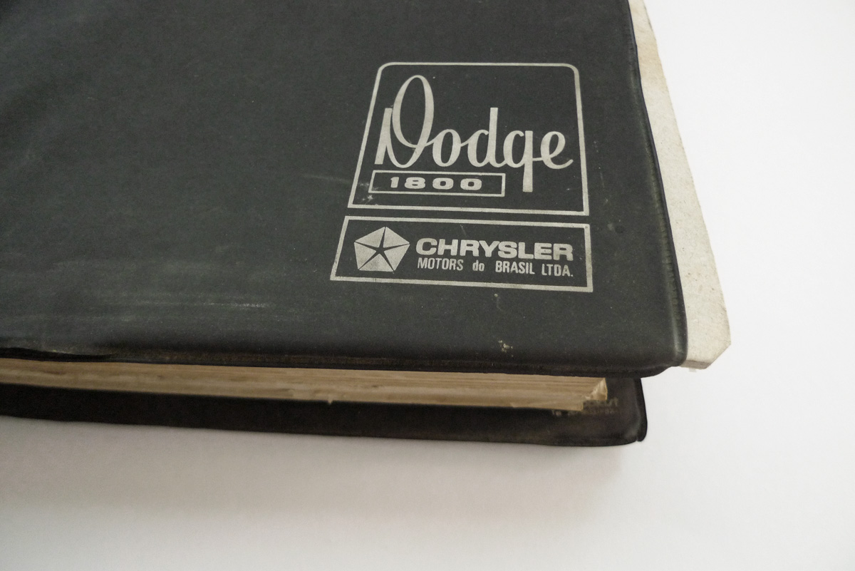 Dodge 1800; Manual de Serviço